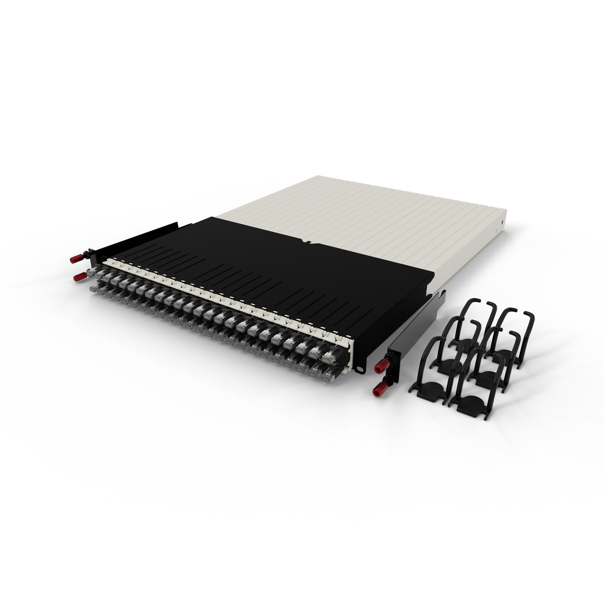 Patchbox Netzwerkkabel – Schwarz, geschirmt