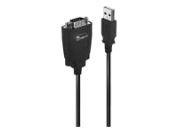 Lindy USB-RS-485-Adapter – USB zu RS-485, 1 m, Schwarz