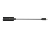 Kensington CV5000DP USB-C-zu-DisplayPort-Adapter – 8K (7680 × 4320) @ 30 Hz, DisplayPort 1.4, 12,1 cm, Schwarz