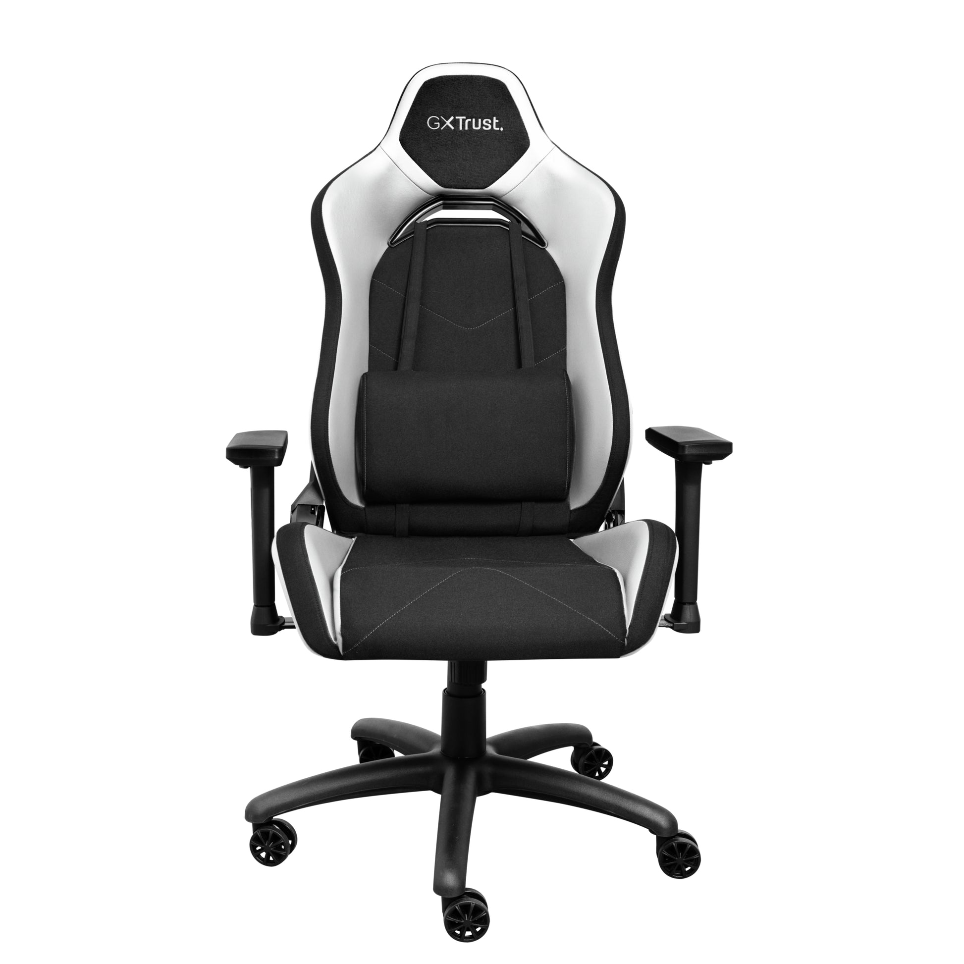 Trust Konferenzstuhl GXT 714W Ruya – 71×75×134 cm, schwarz/weiss