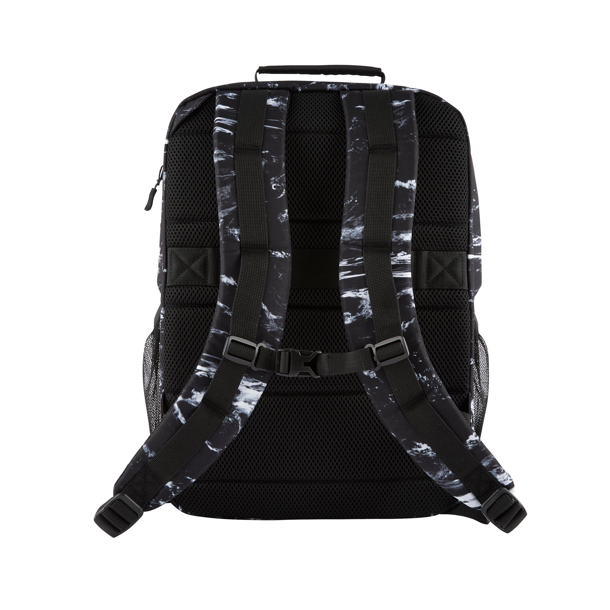 HP Campus XL Marble Stone Rucksack – Anhänger aus recyceltem Papier, Schwarz