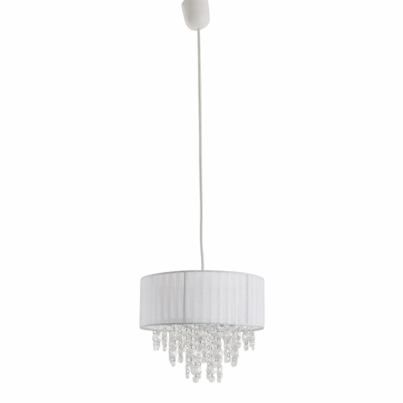 Näve Pendelleuchte – Ø 30 × 23 cm, 40 W, E27-Fassung, Weiss