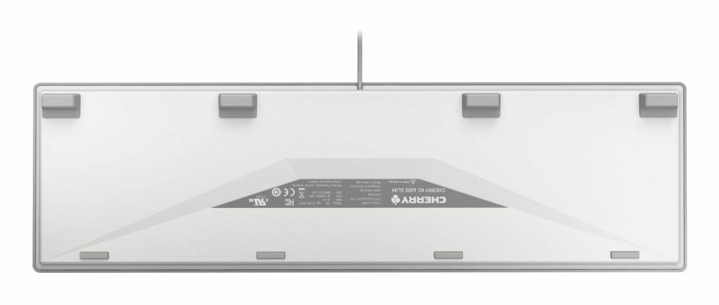 CHERRY KC 6000 Slim – Tastatur, kabelgebunden (USB-A), ES-Layout (ES) – für Windows 10 & Windows 11 u. a.