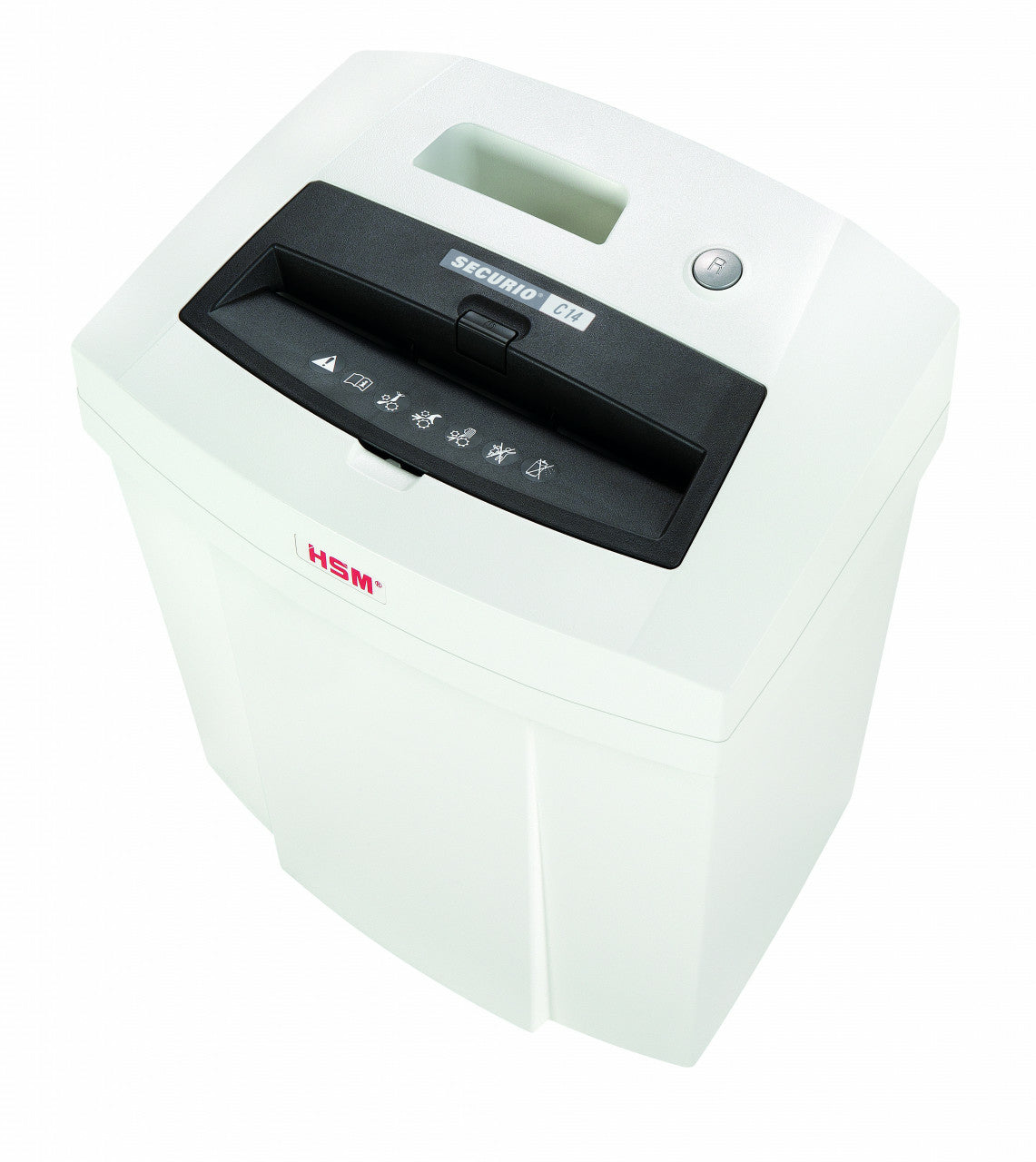 HSM Securio AV C14 – Aktenvernichter, DIN P-4, Partikelschnitt 4 × 25 mm, 6 Blatt, 20 l