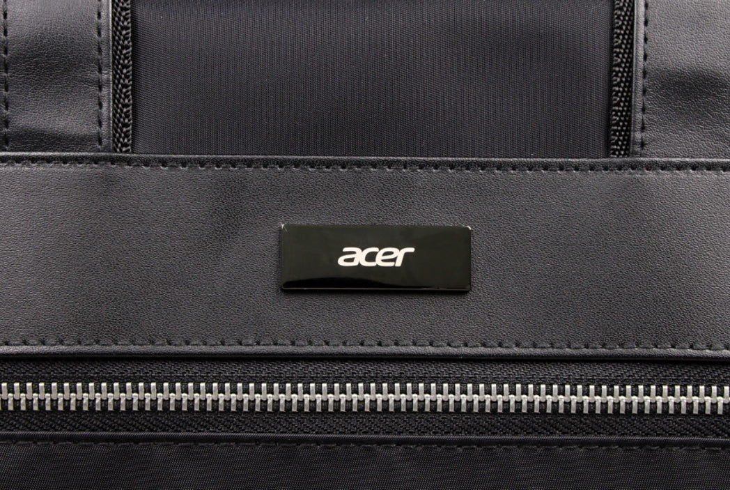 Acer Notebook-Tasche für Notebooks bis 15,6" – Trolley-Band, Reissverschluss – Schwarz
