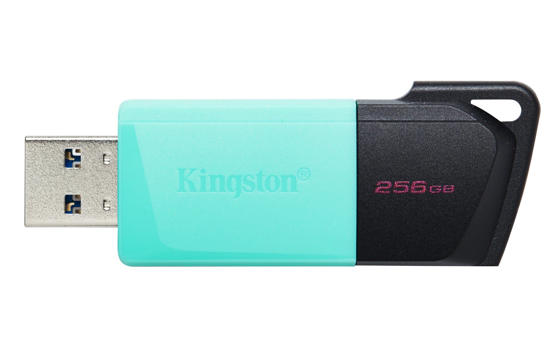 Kingston Technology Kingston DT Exodia M USB-Stick – 256 GB, USB 3.2 Gen 1, Schwarz + Türkis