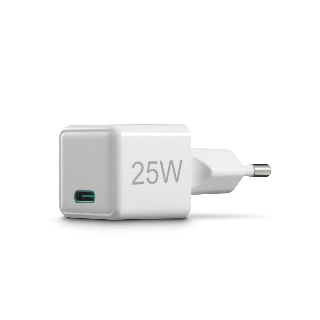 Hama 00201981 USB-Ladegerät 25 W – USB-C×1 – PD 3.0, QC 3.0, EU-Stecker (Typ C) – Weiss