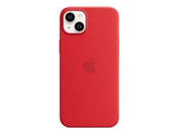 Apple Backcover – für Apple iPhone 14 Plus – rot – Silikon – MagSafe-kompatibel