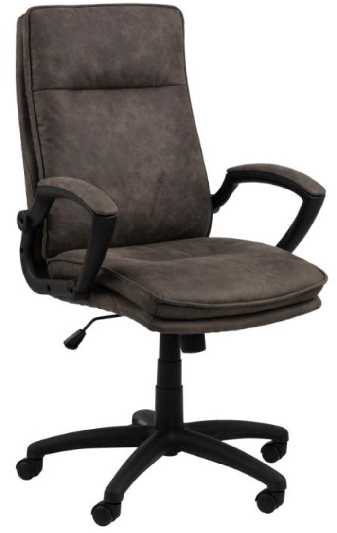 Actona AC Design Bürostuhl Brad – Anthrazit, Mikrofaser