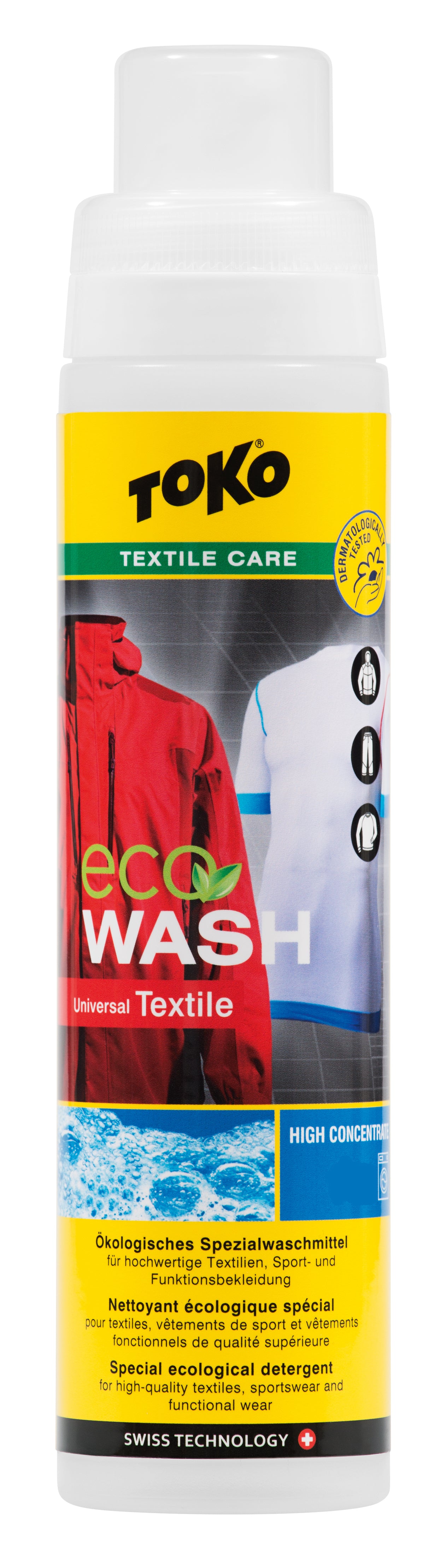 TOKO Flüssigwaschmittel für Universal Eco Care – 250 ml – biologisch abbaubar