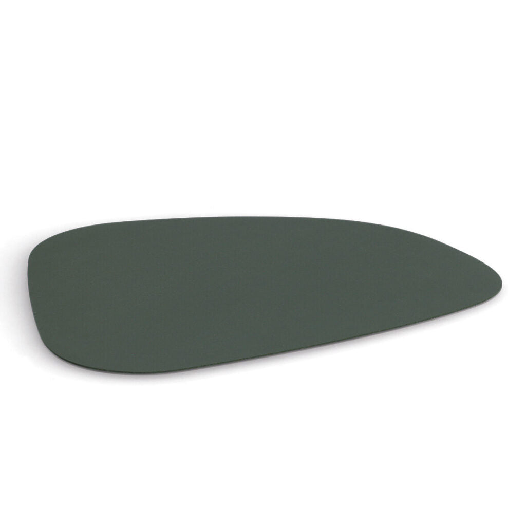 Zeller Present Tischset 27150 – 34 × 42 cm, Kunststoff (PVC), Dunkelgrün/Schwarz