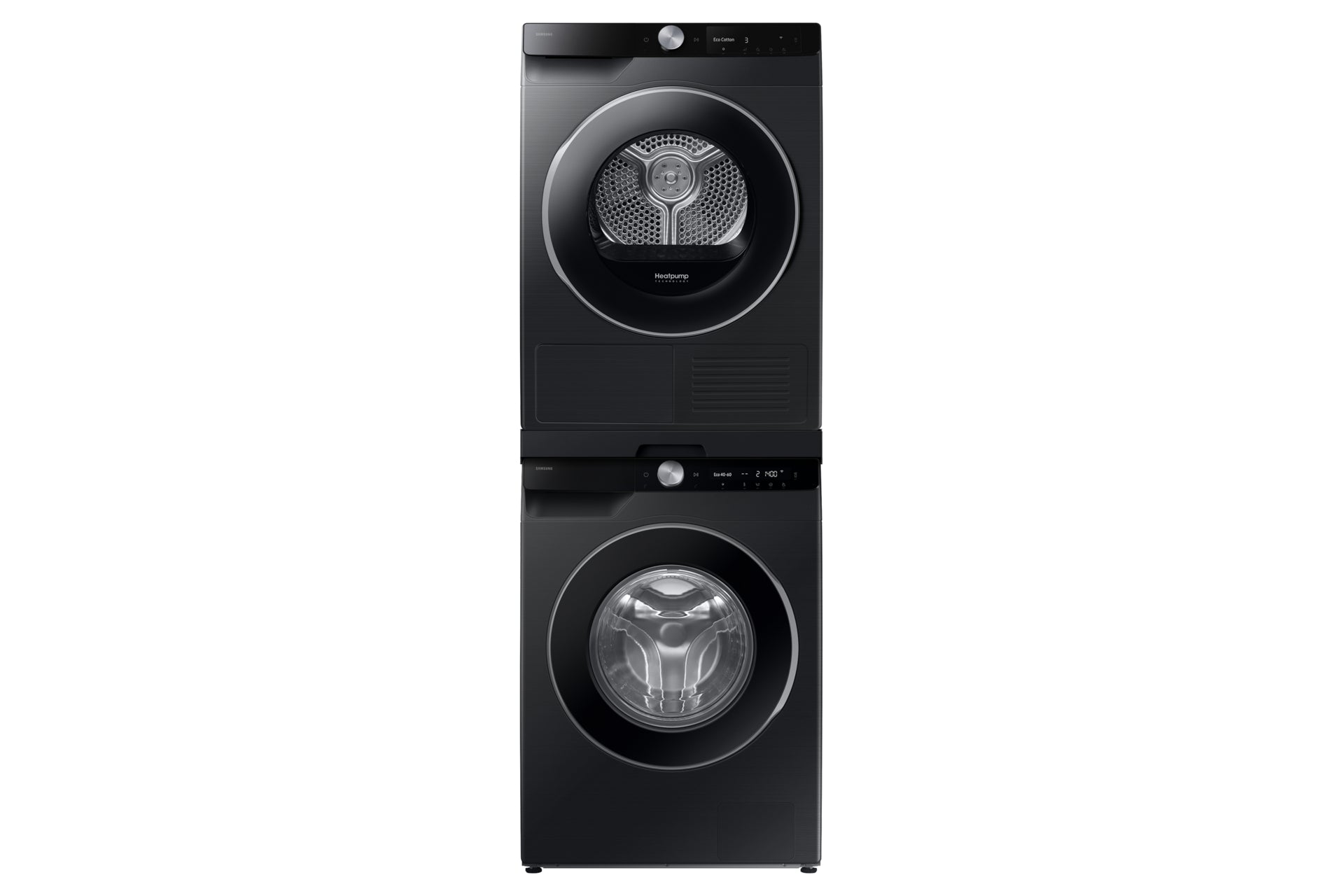 Samsung Wäschetrockner DV90DG6845LBU5 – Wärmepumpe, 9 kg, 60 × 85 × 60 cm, Schwarz