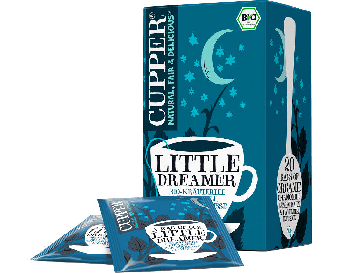 Cupper Tee Cupper – Kräutertee Lavendel – Teebeutel 20 Beutel – Bio
