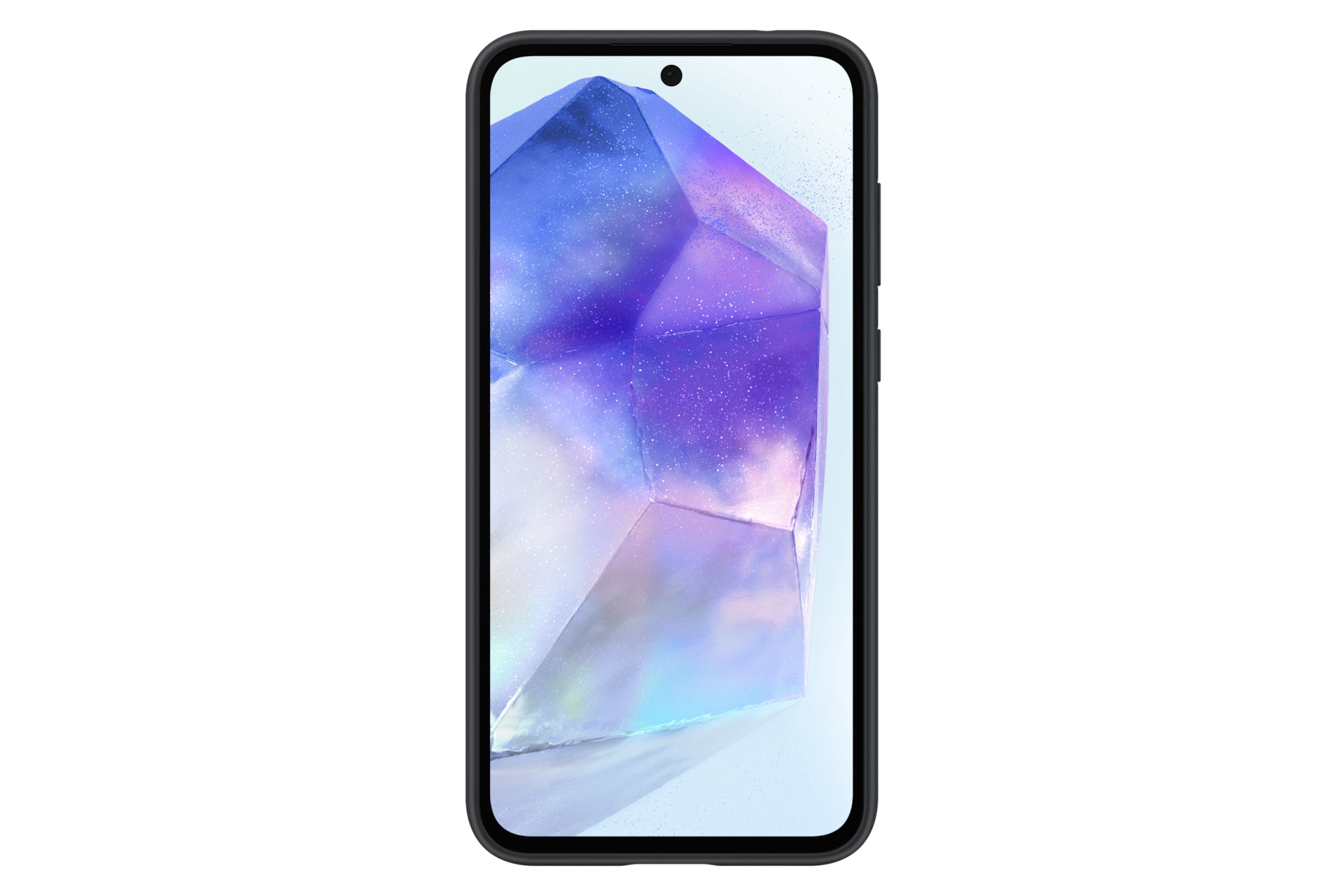 Samsung Backcover – für Samsung Galaxy A55 5G – schwarz – Silikon – stossfest, kratzresistent