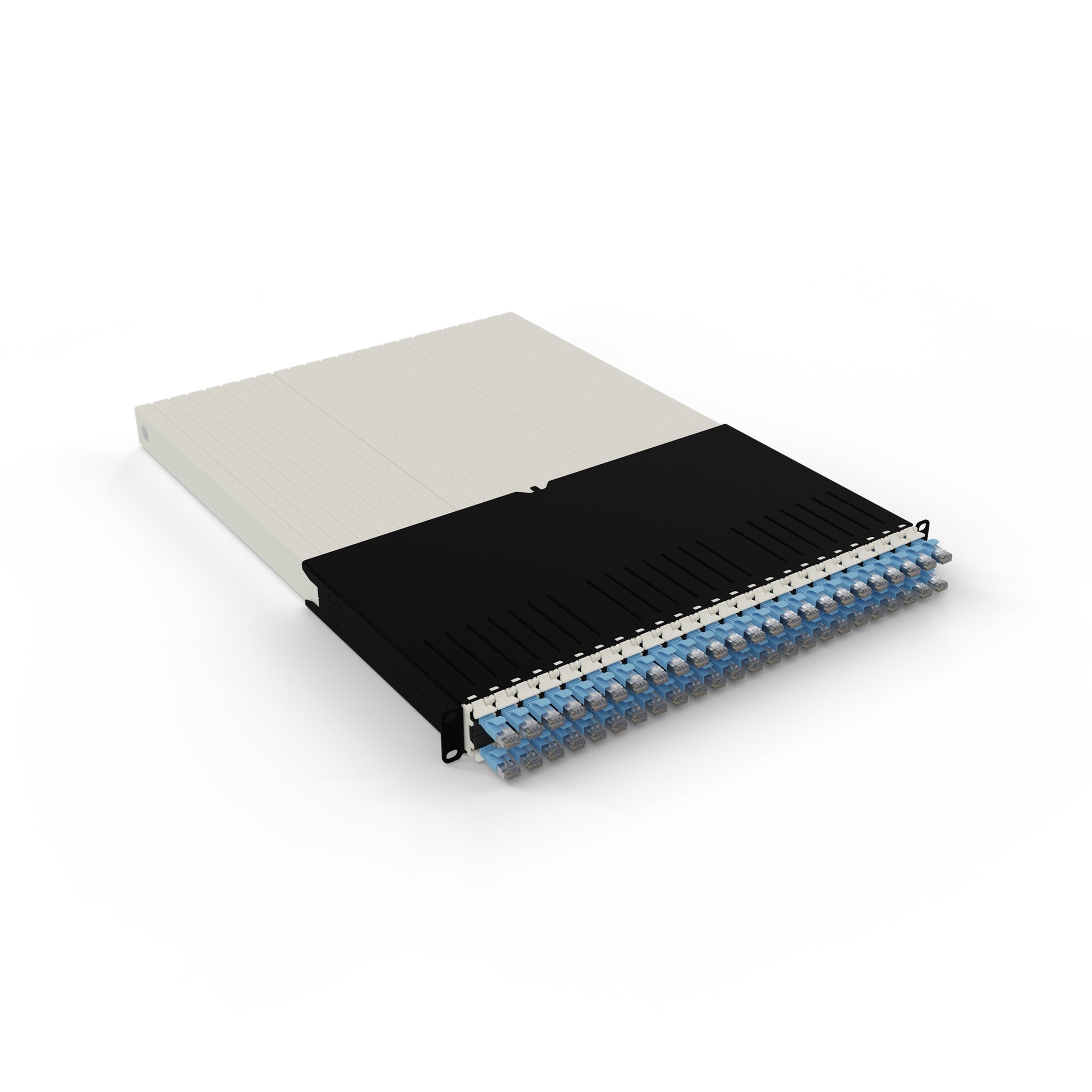 Patchbox 30RU Netzwerkkabel – Blau, geschirmt