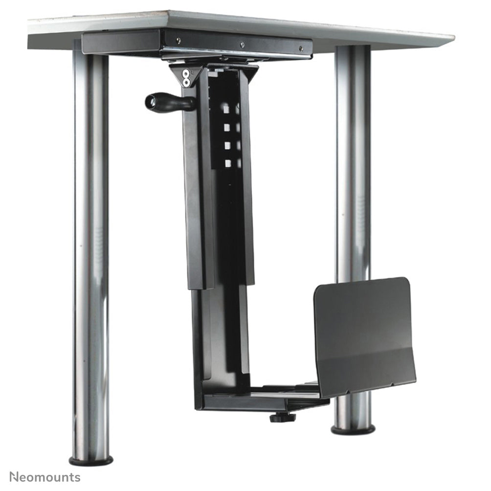 Neomounts CPU-Halterung für 13–23 cm Breite, 39–54 cm Höhe, 180° drehbar, bis 30 kg, Schwarz
