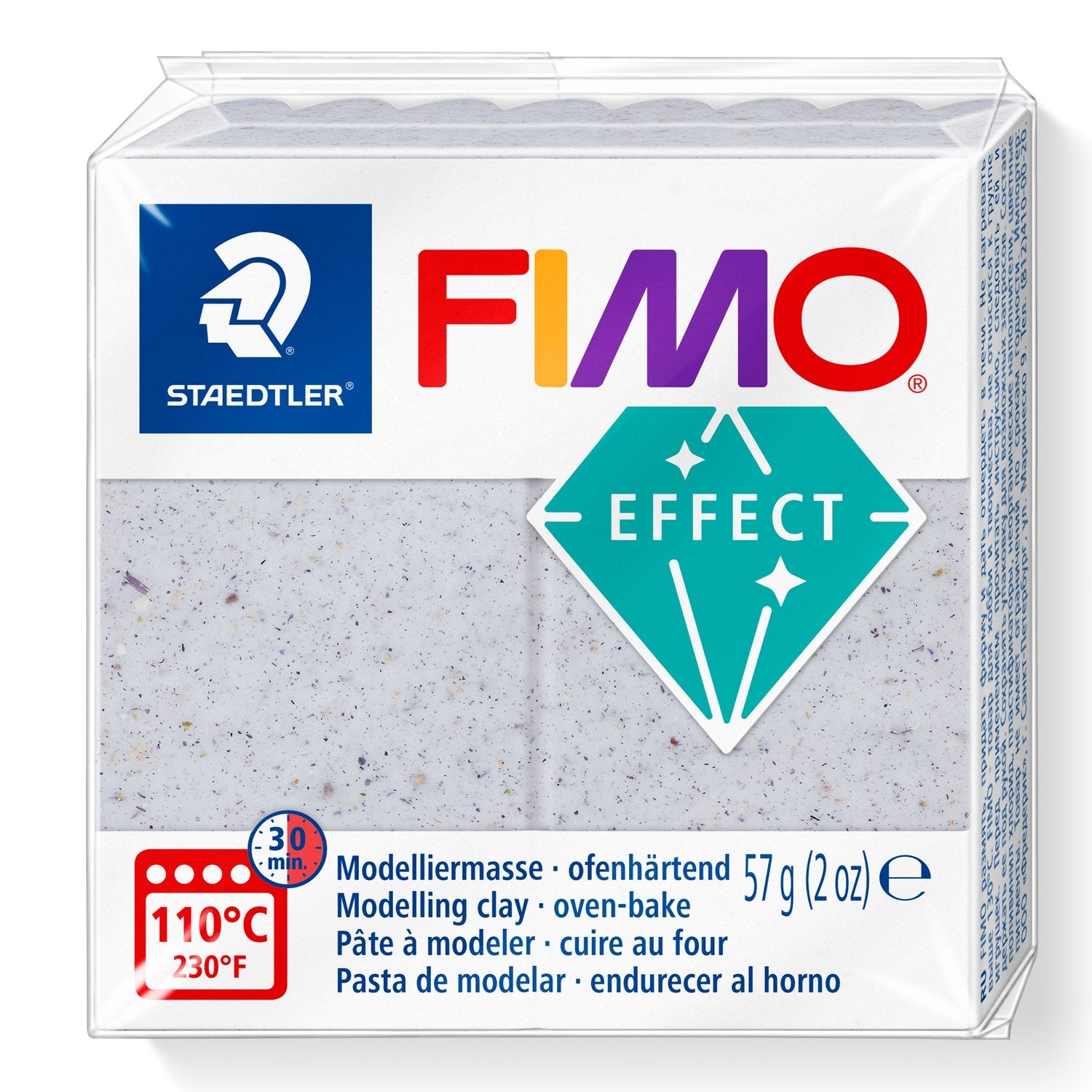 Staedtler Modelliermasse (ofenhärtend), Effect Botanical, Malve, 57 g (110 °C, 30 min), 1 Stk., 8010-670
