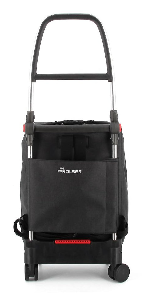 Rolser Stofftasche, Polyester, Schwarz, 320×420×200 mm, 4 Räder