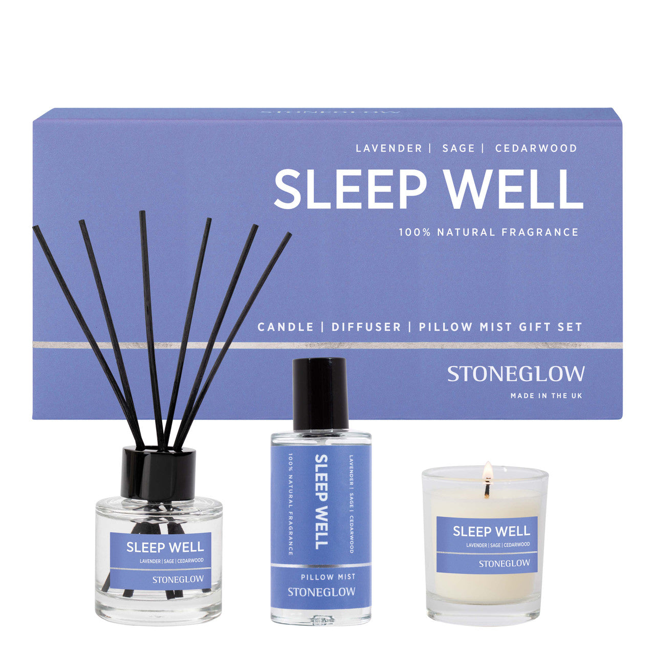 Stoneglow Geschenkset Sleep Well Muskatnuss – 50 ml