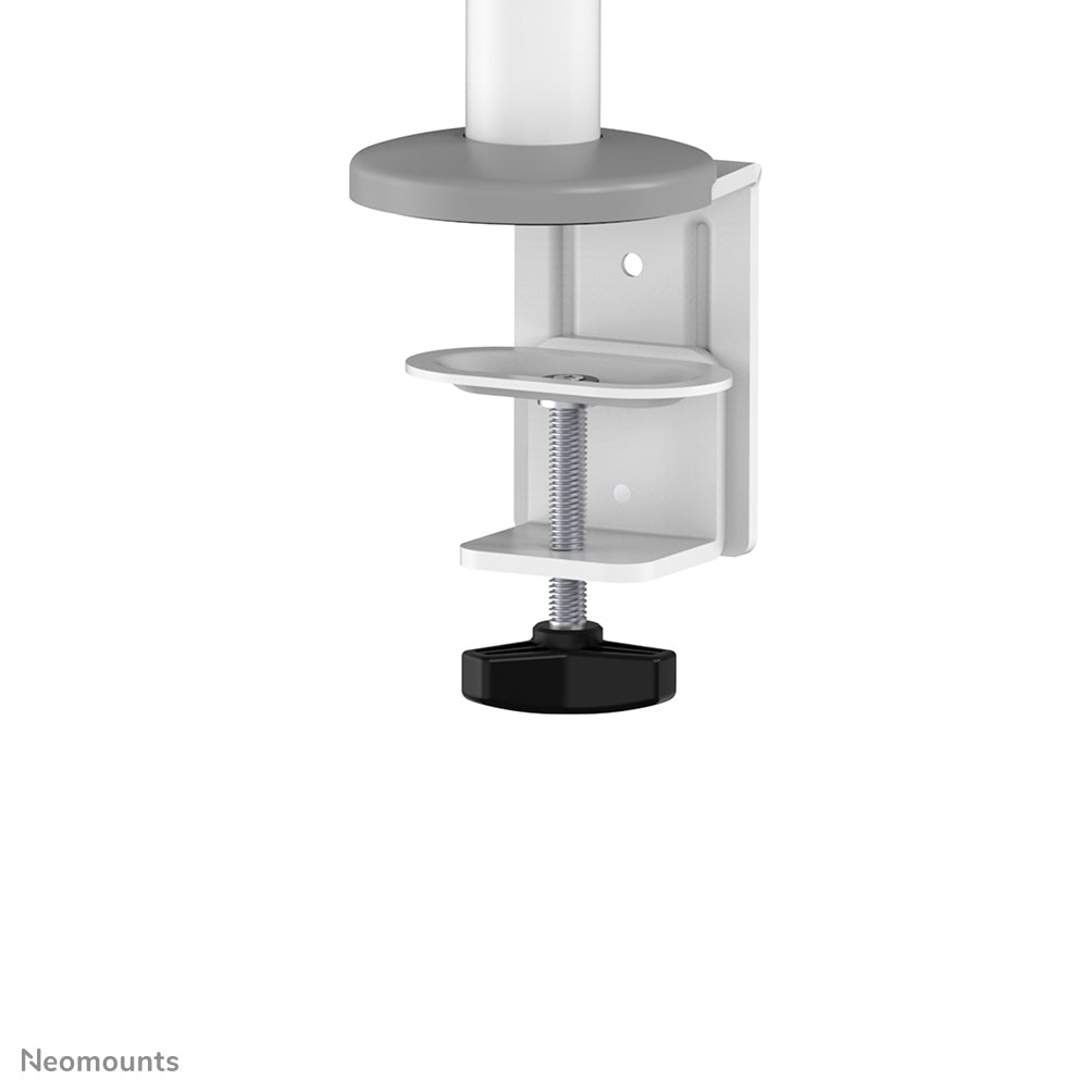 Neomounts DS60-425WH1 – Monitorarm, 1, Tischklemme, bis 27", VESA 75 × 75/100 × 100 mm, 8 kg, weiss