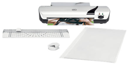 GBC Inspire+ Laminiergerät A4 – 2-Rollen, 75–125 µm, Kaltlamination, Aufheizzeit 4 Min., 250 mm/min, Weiss