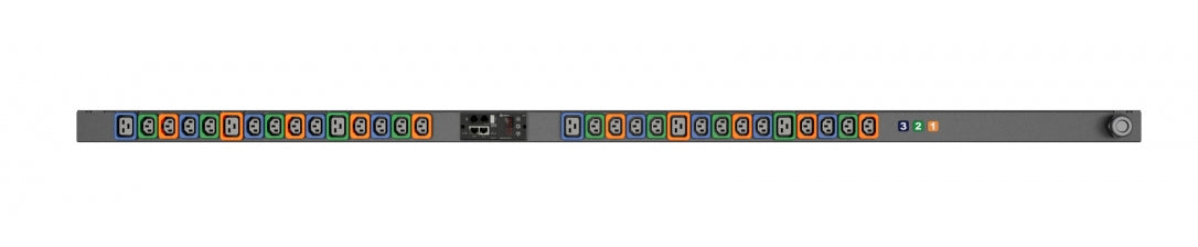 Vertiv MG03E4B0-30PN63-2PS56B2A10-S-A-RC Überwachte PDU, Dreiphasig 11000 W – 0U, IEC 60309 – 30× C13/C19