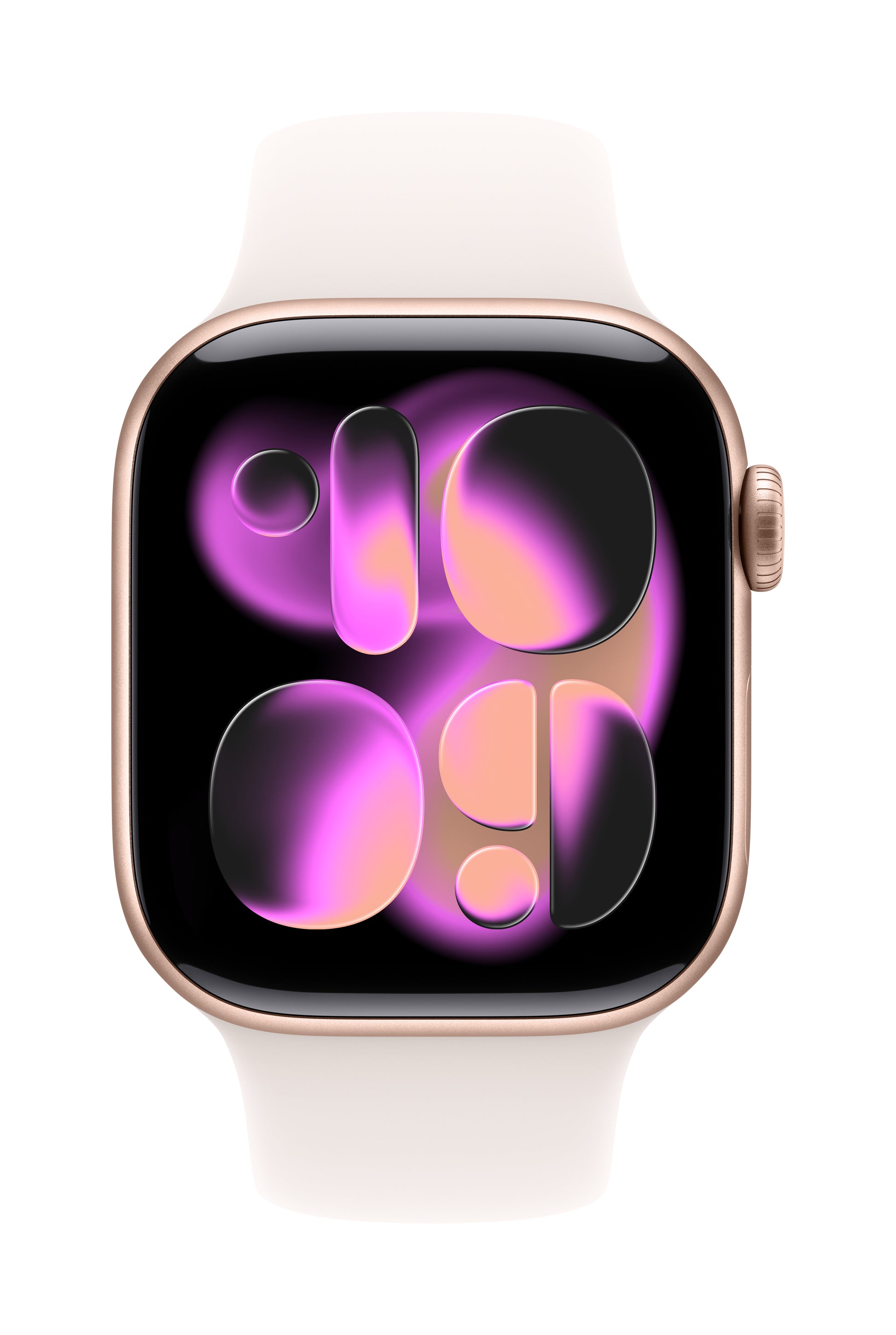 Apple Sportarmband – Fluorelastomer, Light Blush, M/L, für Apple Watch