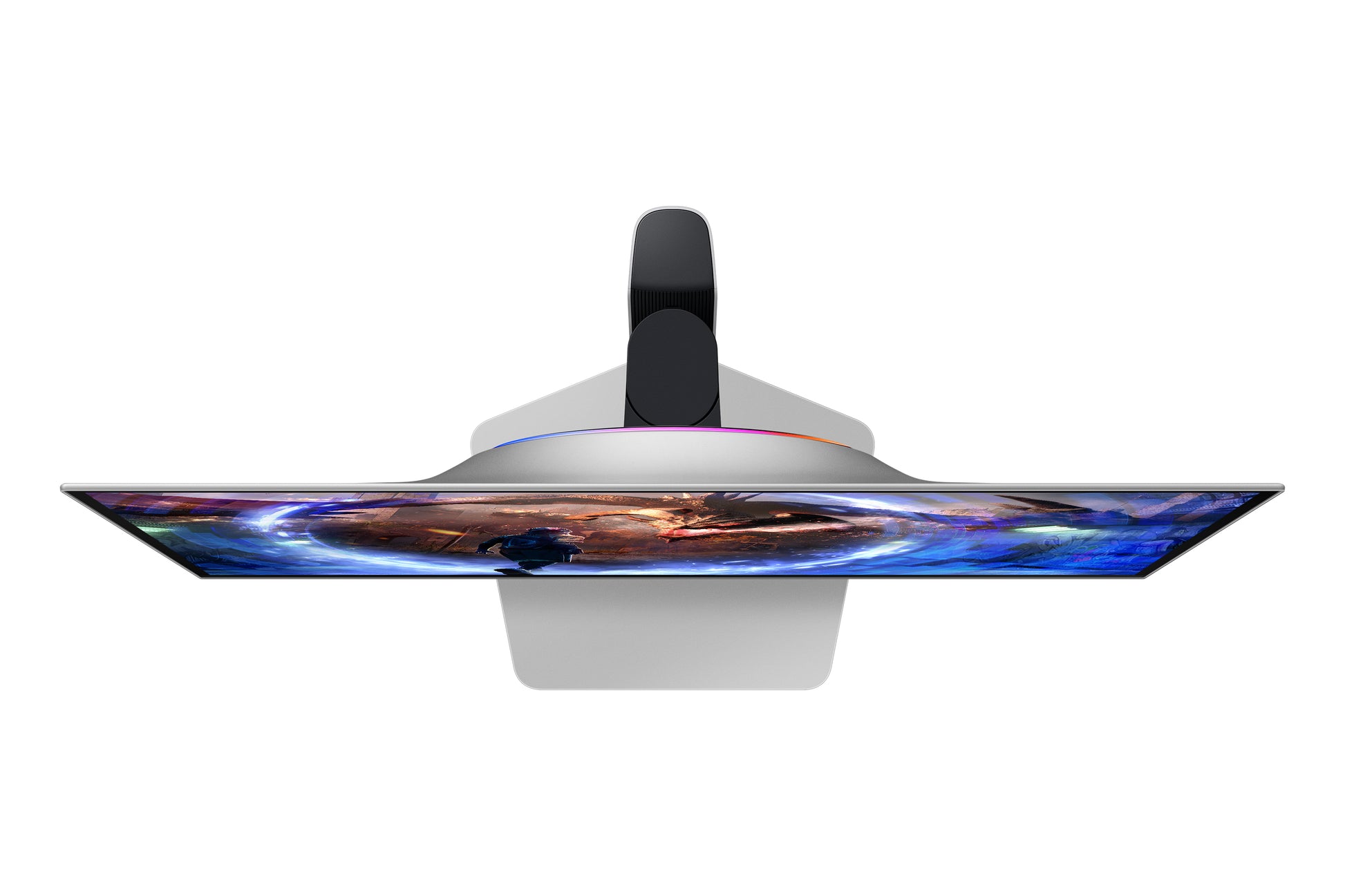 Samsung Odyssey G60Sd – Monitor, 27", 2560 × 1440 (WQHD), OLED, Silber