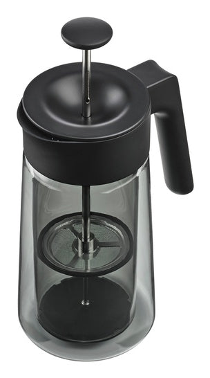 Jacob Jensen – French Press 800 ml, Glas (Borosilikat)/Polypropylen (PP)/Edelstahl, schwarz