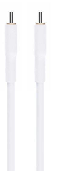 AUKEY USB-C-auf-USB-C-Kabel – USB 2.0 (480 Mbit/s) – 1 m – PD 240 W – Silikonmantel – Weiss
