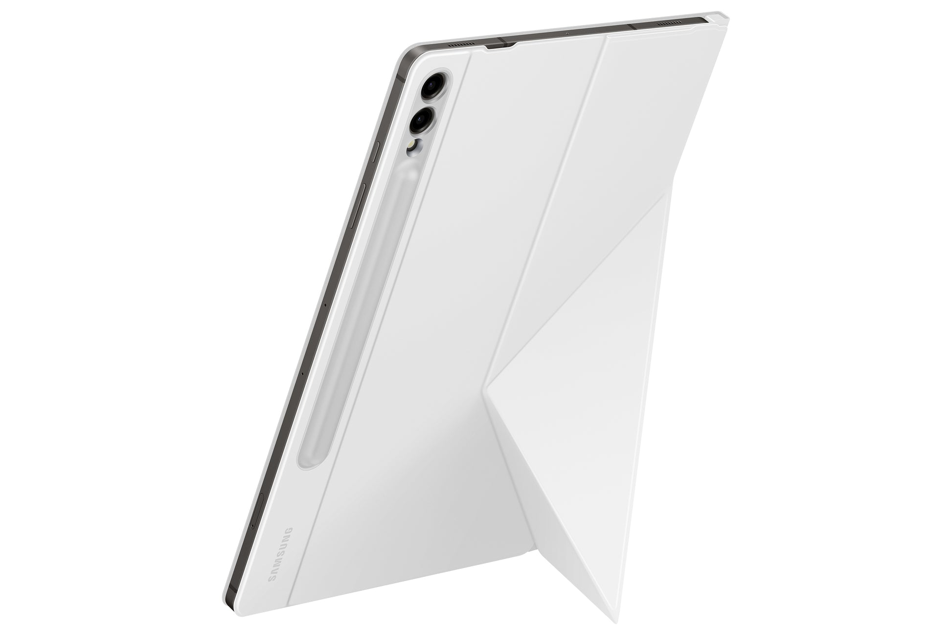 Samsung Smart Book Cover Notebook-Schutzhülle – für Galaxy Tab S9+, 12,4", Kunststoff, Weiss