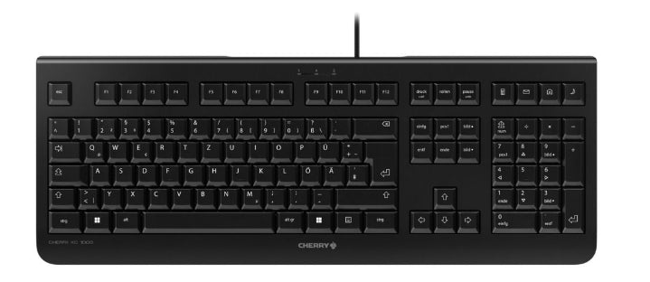 CHERRY 12033109 SL – Tastatur, kabelgebunden (USB-A), Schwarz