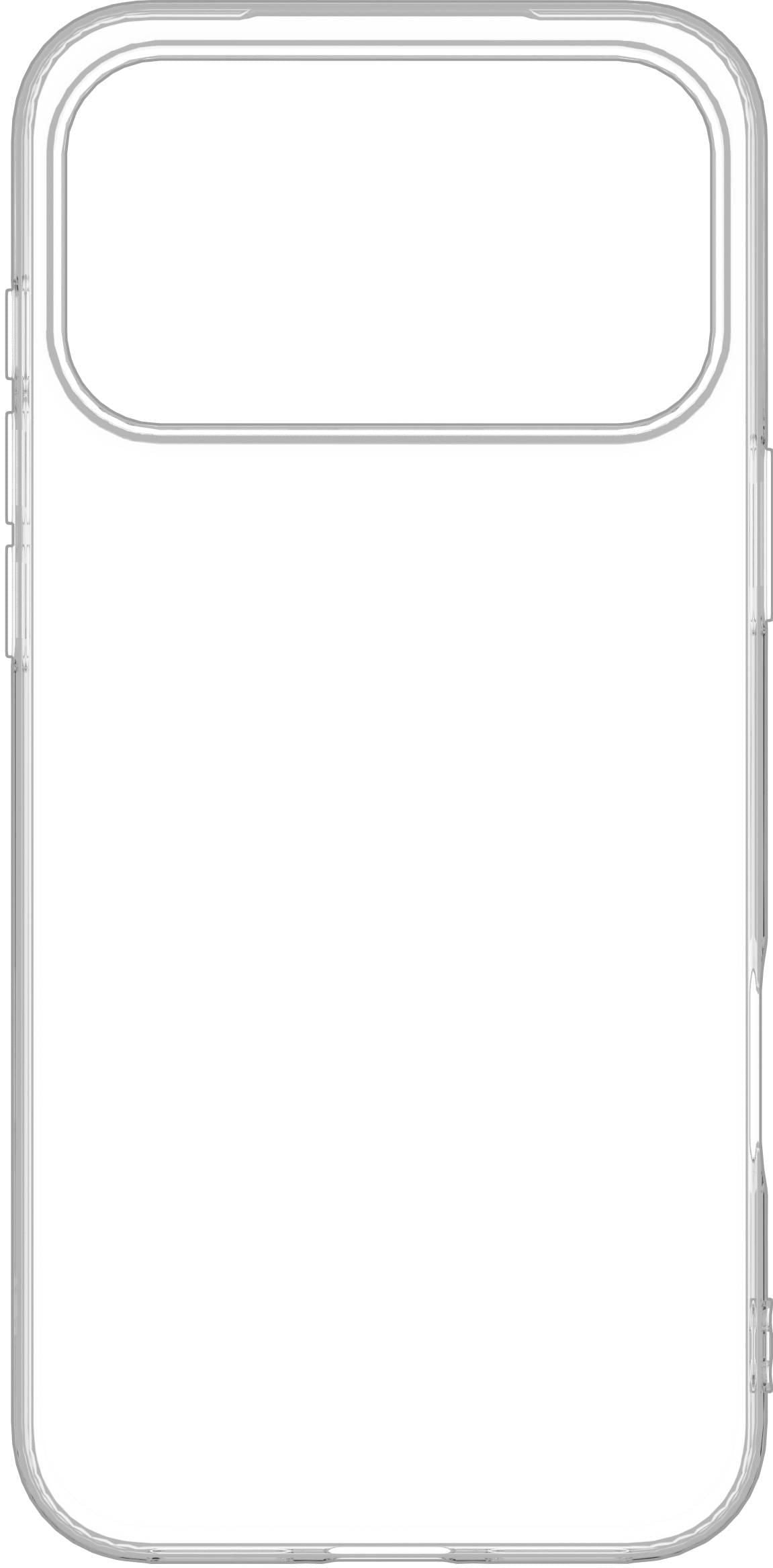 eSTUFF INFINITE VIENNA Backcover – für Apple iPhone 17 Pro Max, TPU, Transparent, bis 1,2 m sturzsicher