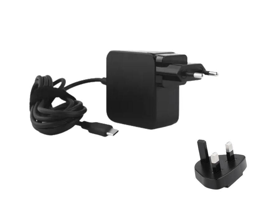 CoreParts USB-Ladegerät 65 W – USB-C×1 – PD, GaN – EU-Stecker (Typ C) – Schwarz