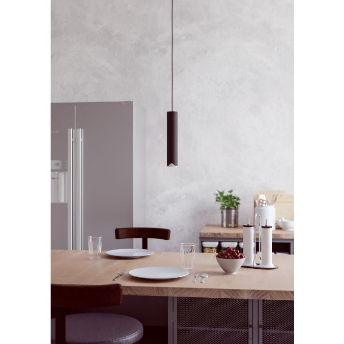 EGLO Pendelleuchte BALAMORTA-Z – Ø 5,5 × 110 cm, 500 lm, 3,7 W, 2700–6500 K, dimmbar, für ZigBee 3.0