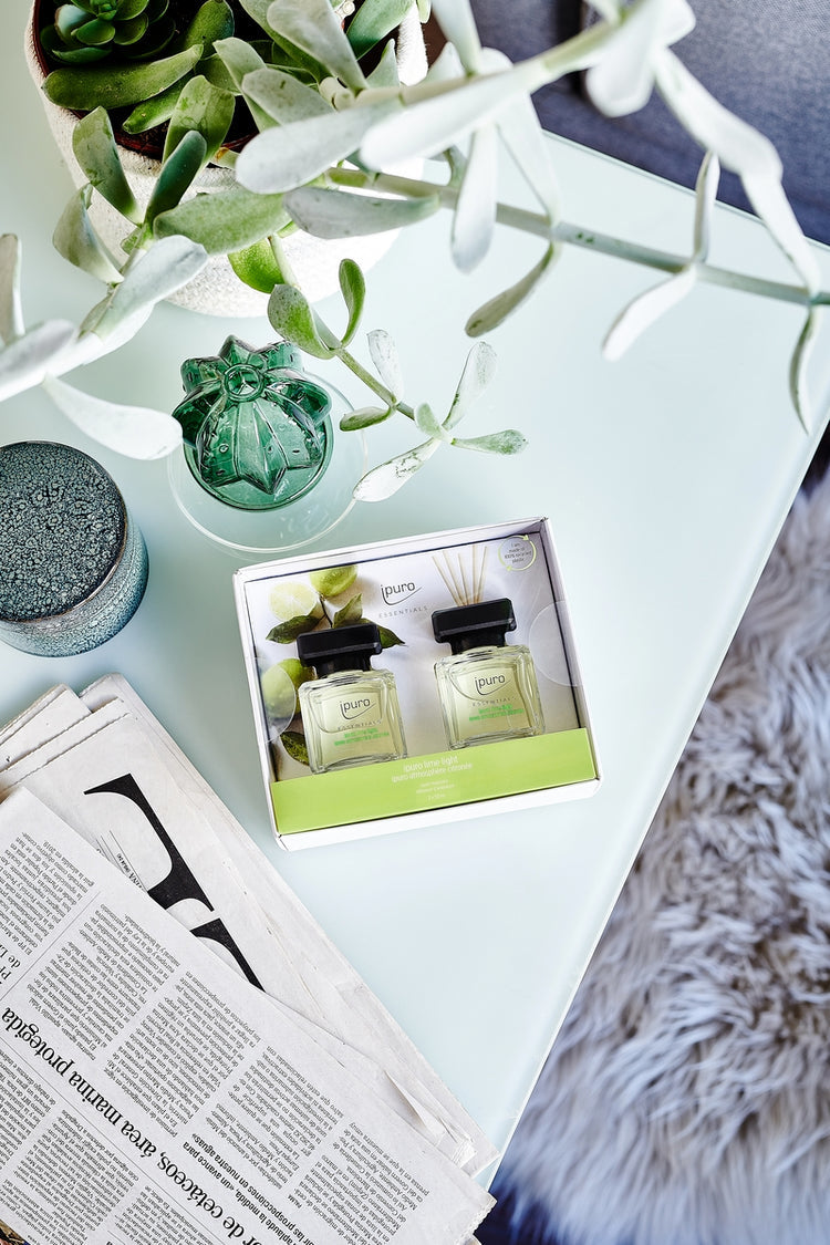 ipuro Geschenkset Lime Light – Duftstäbchen, 100 ml