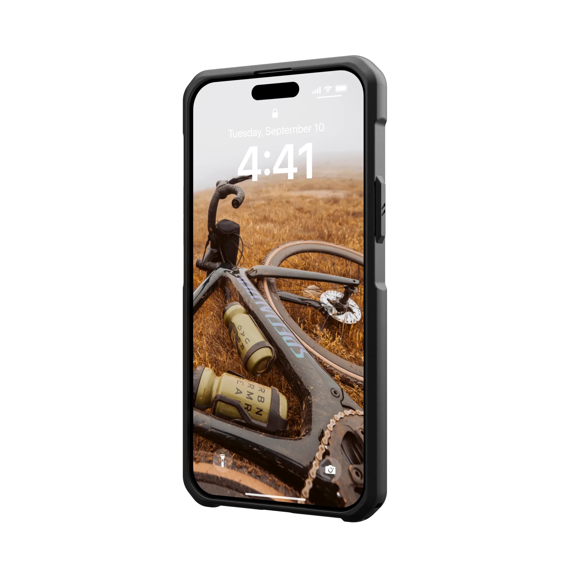 Urban Armor Gear UAG – Backcover Metropolis LT – für Apple iPhone 15 Plus – schwarz – Kevlar/TPU – MagSafe-kompatibel