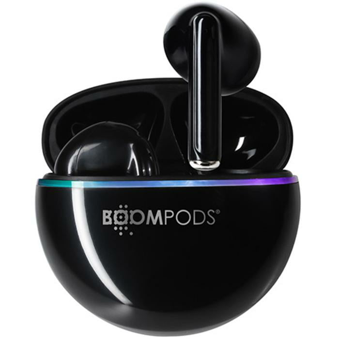 Boompods Earshot TWS In-Ear – Stereo, mit Ladecase, Schwarz, BT 5.3