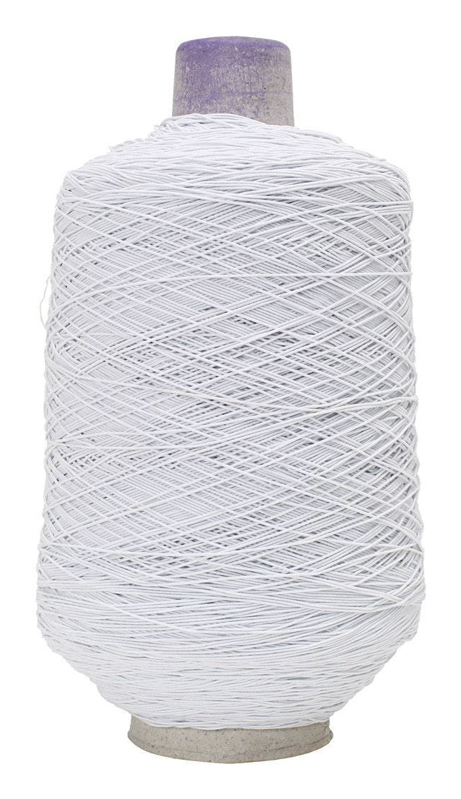 Creativ Company Elastikfaden – 0,5 mm, 1500 m, Weiss