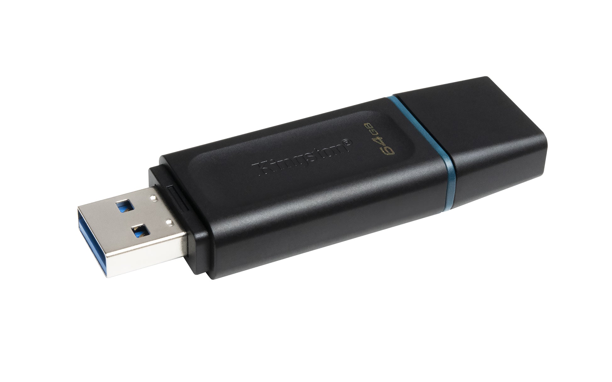 Kingston Technology Kingston DT Exodia USB-Stick – 64 GB, USB 3.2 Gen 1, Schwarz + Türkis