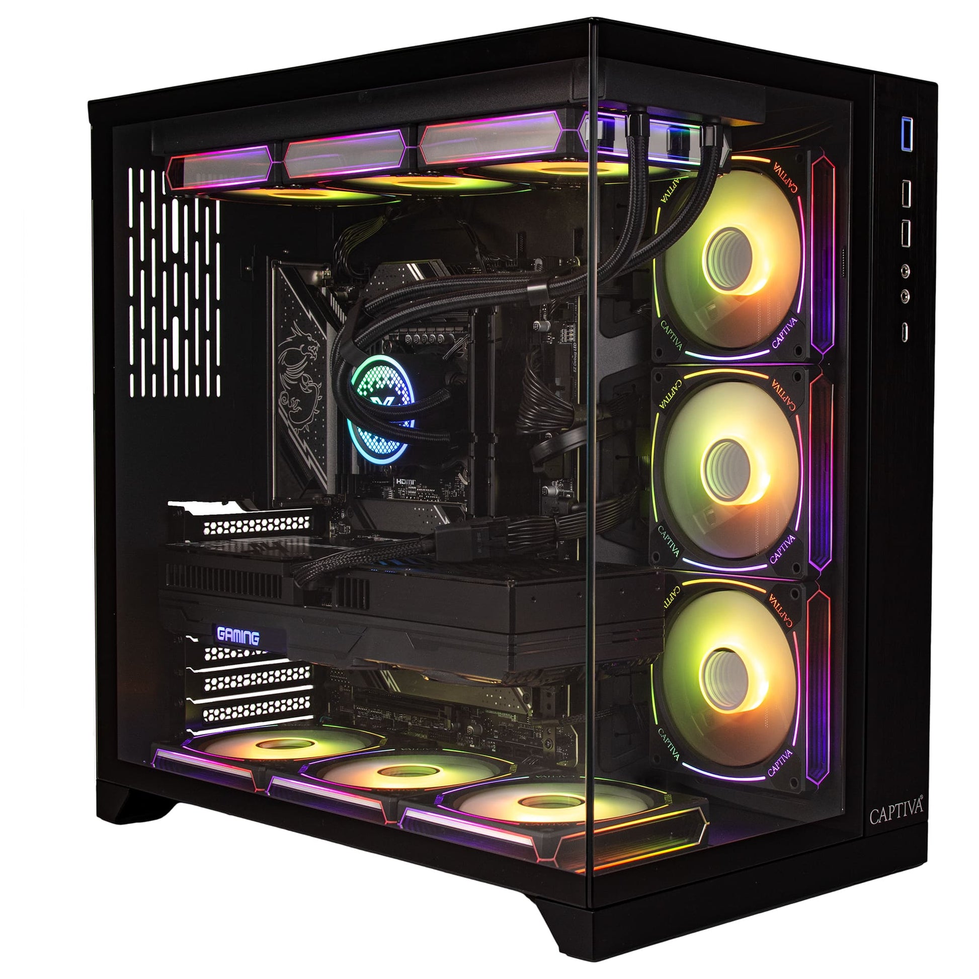 Captiva Ultimate Gaming I89-252 Tower – Intel Core i9-14900KF, 128 GB RAM, 4 TB SSD, Windows 11 Home