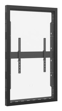 Hagor Enclosure 75" – Schutzgehäuse, Hochformat, VESA 600×800 mm, für Displays bis 75", Schwarz