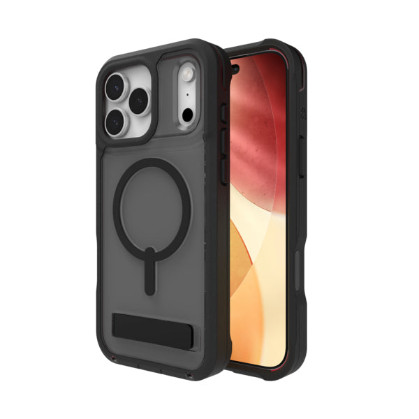 ZAGG Backcover Rainier – für Apple iPhone – schwarz – MagSafe kompatibel