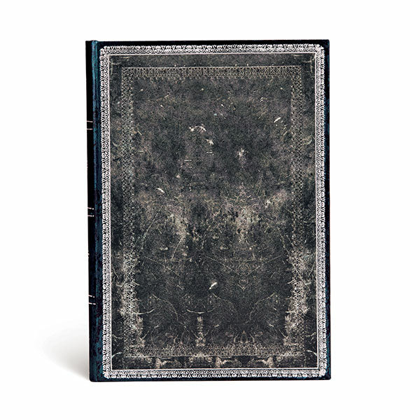 Paperblanks Midnight Steel Adressbuch – 180 × 230 mm – 144 Seiten – 120 g/m² – Hardcover, mehrfarbig, FSC