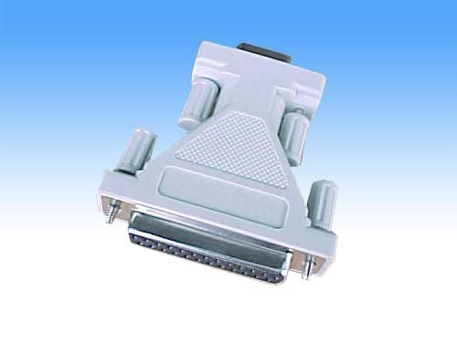 Microconnect ADA925F DB9 zu DB25 Adapter – Männlich zu Weiblich, Weiss