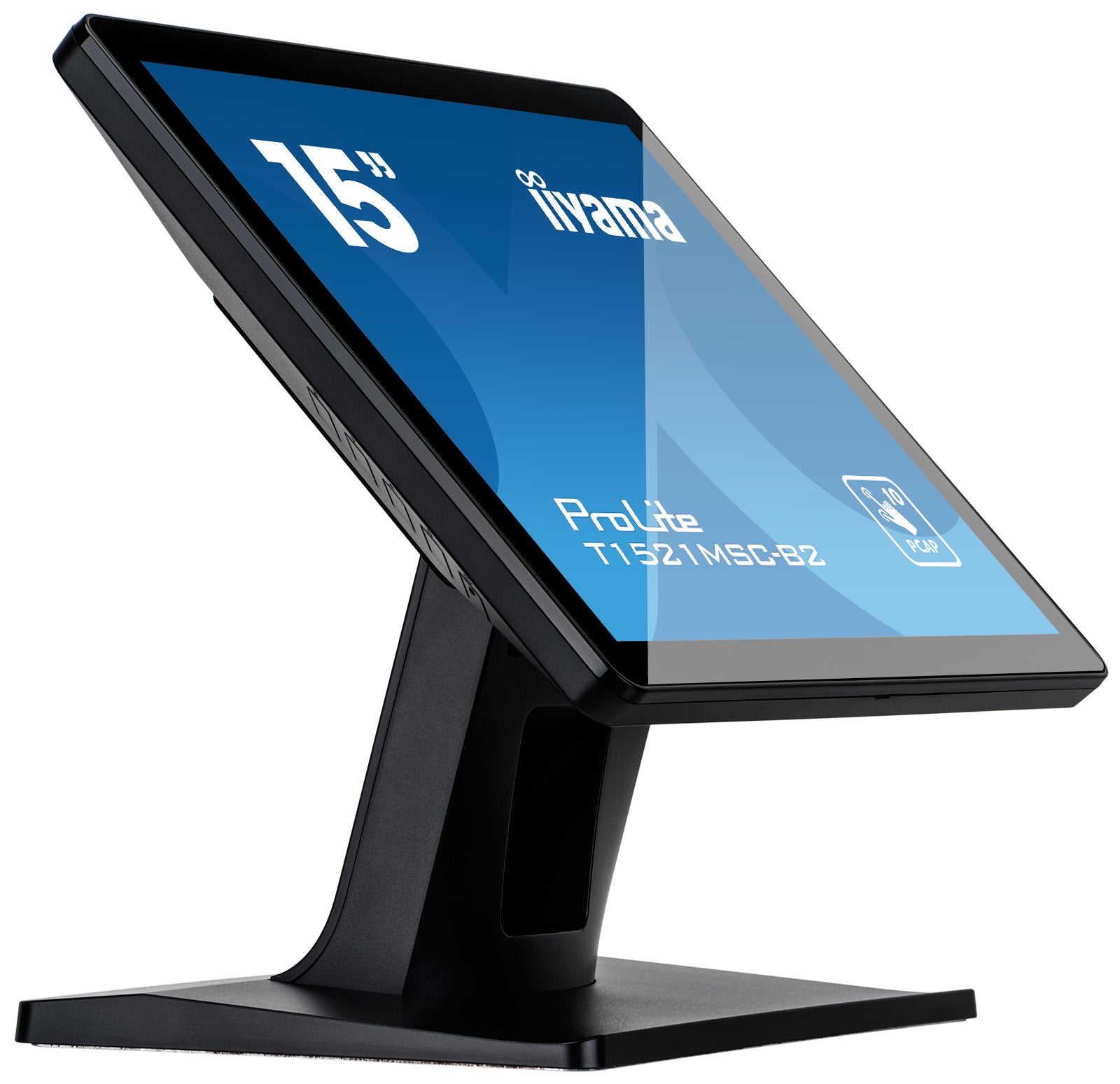 iiyama T1521MSC-B2 15" PCAP 10-Touch – Zero-Bezel