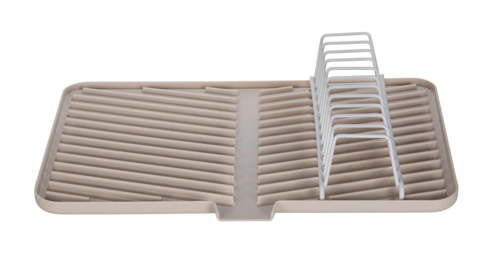 Wenko – Abtropfer 43 × 31 × 8 cm, Kunststoff, rutschfest, Creme