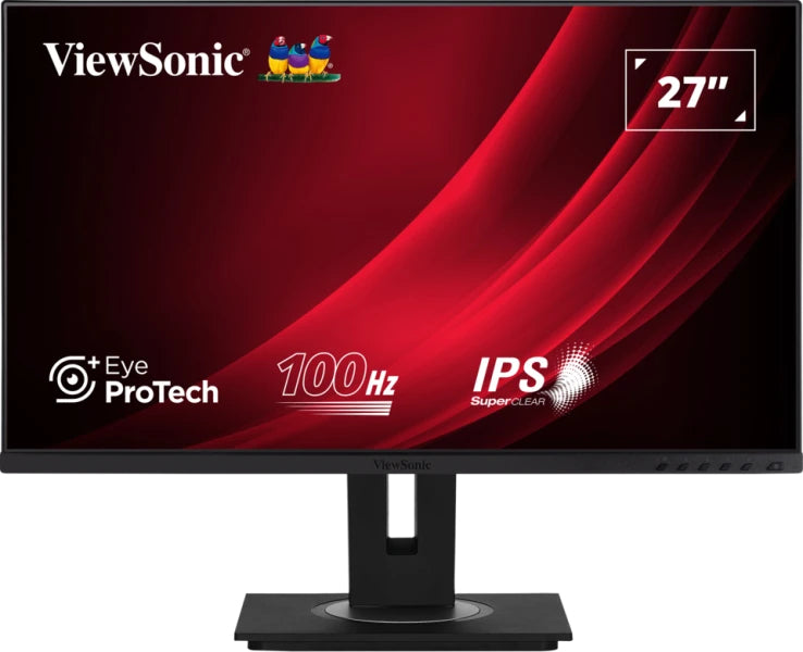Viewsonic VG2748A-2 – Monitor, 27", 1920 × 1080 (Full HD), LED, HDMI, DisplayPort, VGA, USB