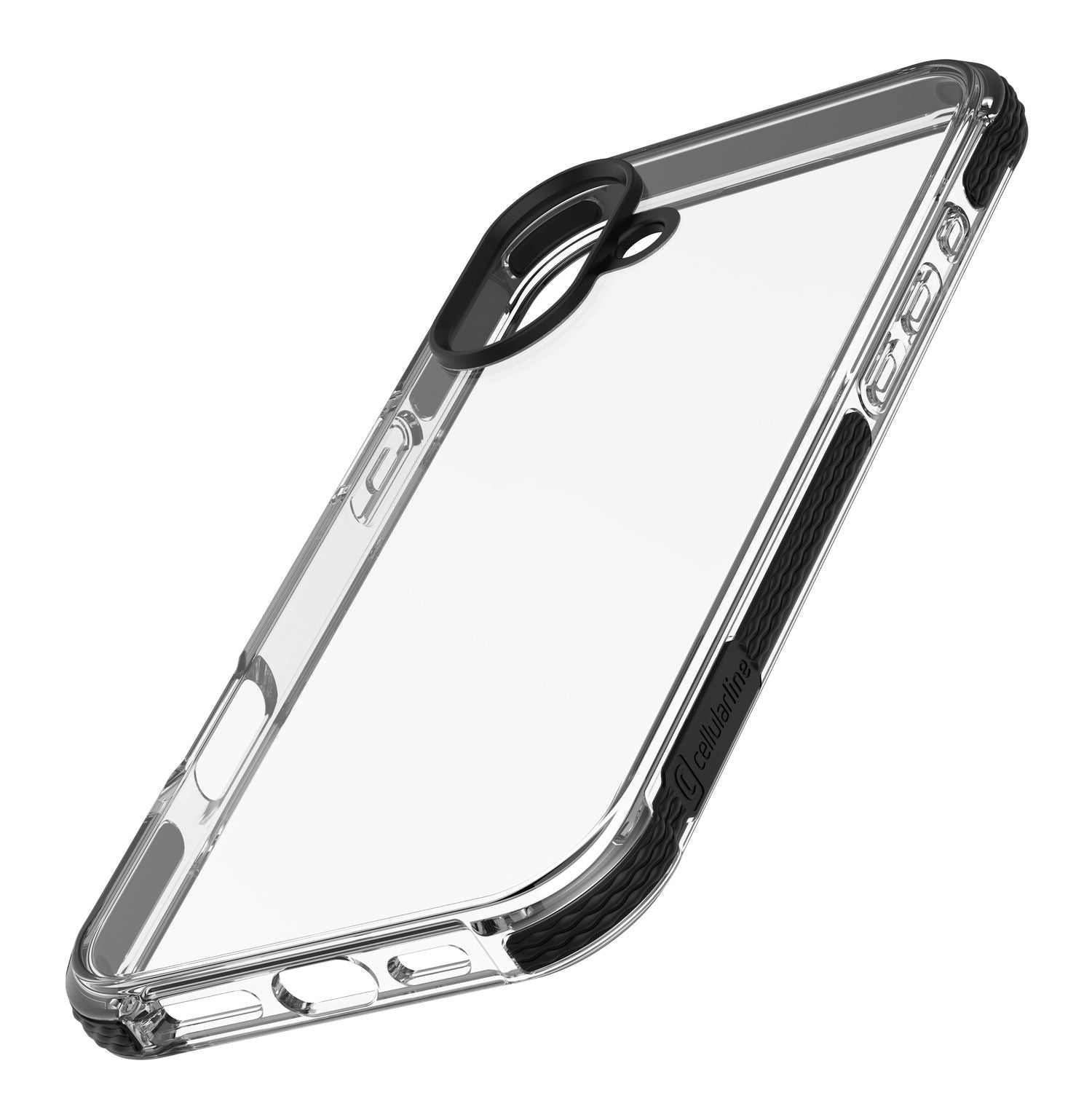 Cellularline Backcover – für Apple iPhone 16 – schwarz