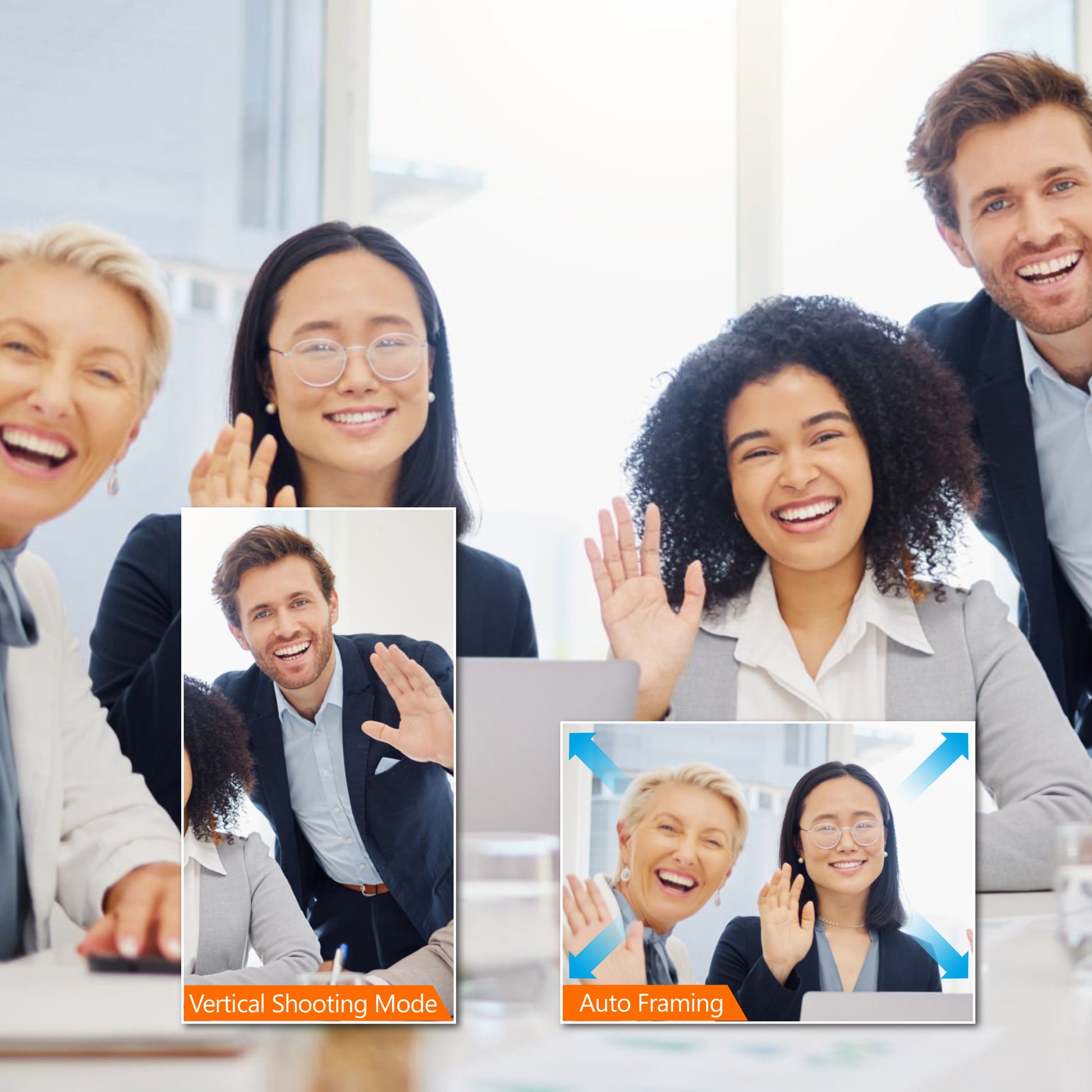 j5create Webcam – 2K, 60 fps, USB-C, Autofokus, Schwarz, für Windows, macOS & ChromeOS